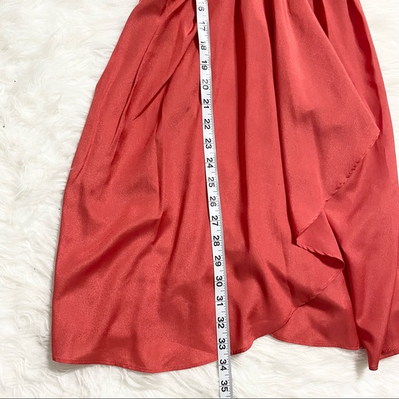 BANANA REPUBLIC Coral Wrap Dress - Picture 5 of 9